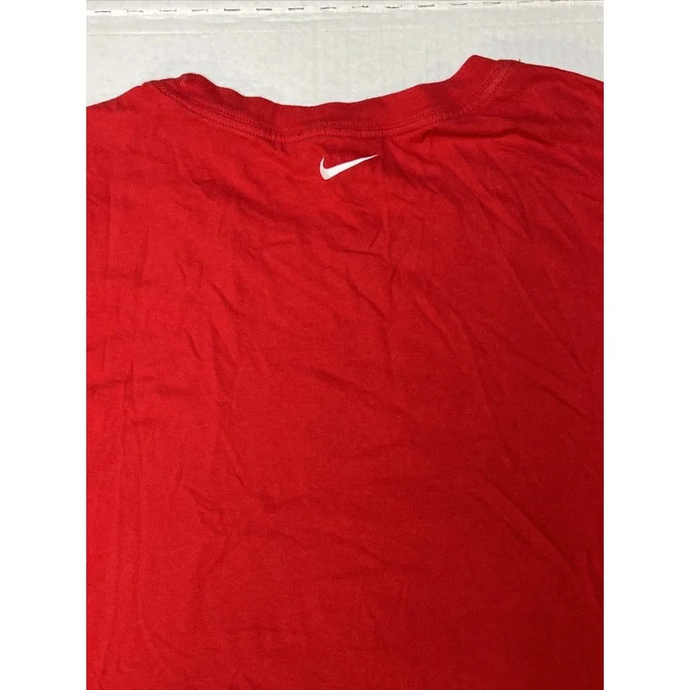 Ohio State Women's Lacrosse NIKE Long Sleeve T-Shirt Women's SZ LG Red‎